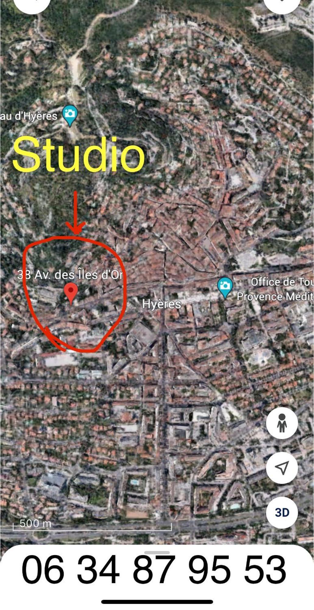 Charmant Studio Hyères Eksteriør billede